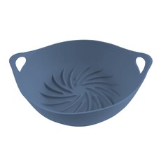 韓國SILIPOT 矽膠氣炸料理容器，耐熱-40℃~250℃，適用3.5L以上氣炸鍋, 1個
