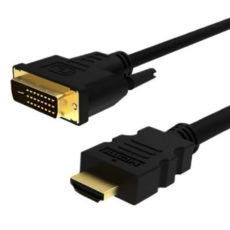 POLYWELL 寶利威爾 DVI-HDMI 轉接線 1m, 1條, PW15-W50-A049