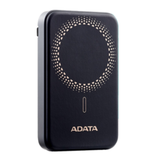 ADATA 威剛 無線磁吸快充 PD/QC極速快充行動電源 5000mAh 20W Type-C, R050, 黑色