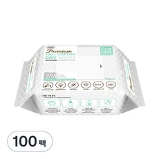 네이처러브메레 프리미엄 순면 아기 건티슈 리필형 55평량, 15개입, 100개