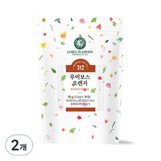 제임스티스푼 루이보스 오렌지 차, 2g, 30개입, 2개