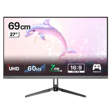주연테크 4K UHD IPS PBP PIP HDR 모니터 + 리모컨 세트, 69cm, V27UE(무결점)