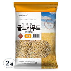 대구농산 건강한밥상 골드 카무트 호라산밀, 1kg, 2개