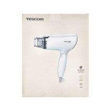 TESCOm 雙電壓負離子吹風機，海外電壓通用100-240V, BID392TW, 白色