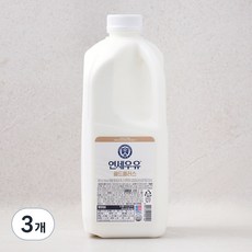 연세우유 골드플러스 우유, 1800ml, 3개