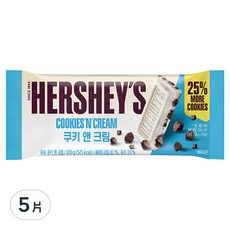 HERSHEY'S 好時 巧酥可可片, 25% More Cookies, 100g, 5片