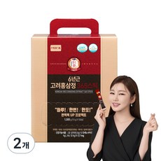 정원삼 6년근 고려홍삼정 365스틱, 1kg, 2개 1kg, 2개
