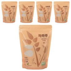 PAPAROO 粗粒白米, 400g, 5個