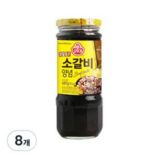 오뚜기 소갈비양념, 480g, 8개