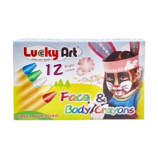 Lucky Art 蠟藝 人體彩繪筆 12色