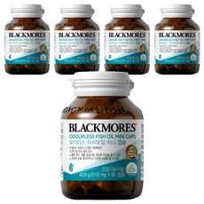 BLACKMORES 澳佳寶 無腥味迷你濃縮魚油膠囊, 80顆, 5罐