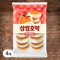 삼립 미니 꿀호떡, 400g, 1개입, 4개