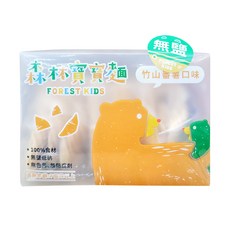 森林麵食 森林寶寶麵 竹山蕃薯, 100%食材 無鹽低鈉 無色素 無防腐劑添加, 320g, 1盒