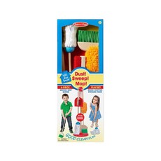 Melissa&Doug 瑪莉莎 角色扮演 幼兒掃地清潔工具組, 1組