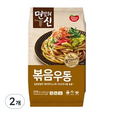 동원 면발의신 볶음우동 2인분, 401.6g, 2개