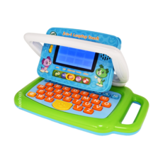 Leap Frog 翻轉小筆電, 觸控式螢幕 字母數字鍵盤 模擬真實筆電 四種使用模式, 綠色, 1個