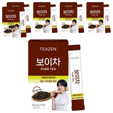 TEAZEN 茶禪 普洱茶萃取沖泡粉, 1.8g, 10條, 6盒
