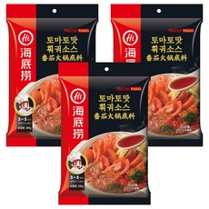 海底撈番茄火鍋醬, 200g, 3個
