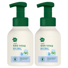 GREEN FINGER 綠手指 孩童滋潤保濕沐浴慕斯, 320ml, 2瓶
