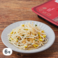 식도감 콩나물무침, 100g, 6개