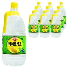 오뚜기 화이트 식초, 1.8L, 10개