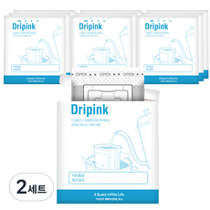 Drip Pink Drip Bag 咖啡禮盒, 印度尼西亞 Mandeling G1 10g x 10p + 防塵袋, 2組