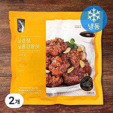 허닭 식단 닭강정 달콤간장맛 (냉동), 200g, 2개
