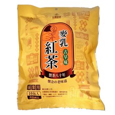 永發茗茶 麥乳紅茶, 古早味, 10入, 冷熱兩宜, 36g, 10包, 1袋