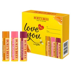 버츠비 러브유 립밤 선물세트, 허니 + 자몽 + 석류, 12.75g, 1개 허니, 자몽, 석류, 1세트