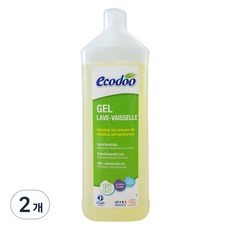 에코두 프랑스 식기세척기세제 액상형, 1L, 2개