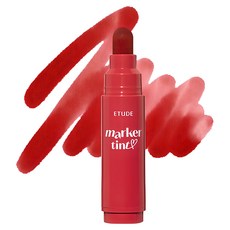 ETUDE Dear Darling馬克筆唇釉, 1個, 01 Raspberry Pop, 3.5克