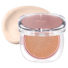 아리얼 잉크 피더 커버 래스팅 쿠션 파운데이션 SPF50+ PA++++ 15g, 02누디내츄럴21호, 1개 02 누디내츄럴 / 21호, 1개