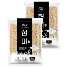 더담은 국산 현미, 5kg, 2개