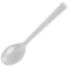 COOK&LOCK 方便使用一次性湯匙 透明, 100入, 1個