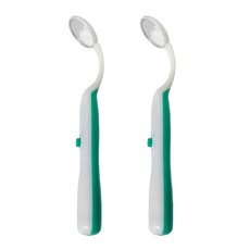 로커스 가정용 셀프 LED 치아경 초록, 2개