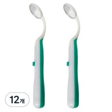 로커스 가정용 셀프 LED 치아경 초록, 12개