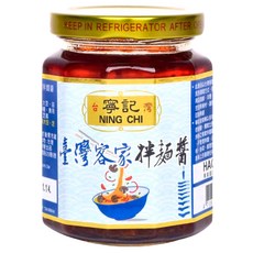 寧記 台灣客家拌麵醬，280公克，台灣製造, 280g, 1罐