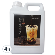 태향 브라운 슈가베이스, 2.5kg, 4개
