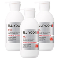 ILLIYOON 一理潤 Red-Itch無香型保濕護理霜, 330ml, 3瓶