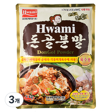 [화미] 돈골분말, 1kg, 3개