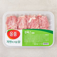 올품 무항생제 인증 자연이키운닭 다리살 (냉장), 600g, 1팩