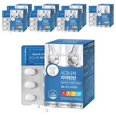 Nutri D-DAY 海藻鈣錳維他命D錠, 30顆, 1300mg, 8盒