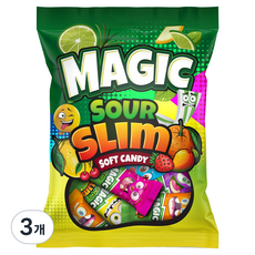 매직 사워 슬림 소프트 캔디, 3개, 800g