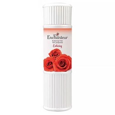 Enchanteur 艾詩 香氛爽身粉 紅色玫瑰小蒼蘭 200g, 輕盈乾爽, 1個