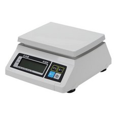 CAS 簡易重量電子秤, 10kg, 混色, SW-1S