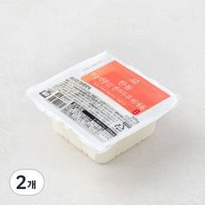 한둘 무농약 인증 콩으로 만든 한끼 두부 찌개용, 120g, 2개