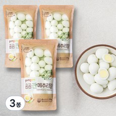 곰곰 깐 메추리알, 270g, 3봉