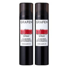 그라펜 제주 해수 메가 홀드 헤어 스프레이, 2개, 250ml 2개, 250ml