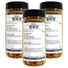 gomine蜂花粉, 250g, 3入