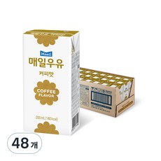 매일우유 커피맛, 48개, 200ml